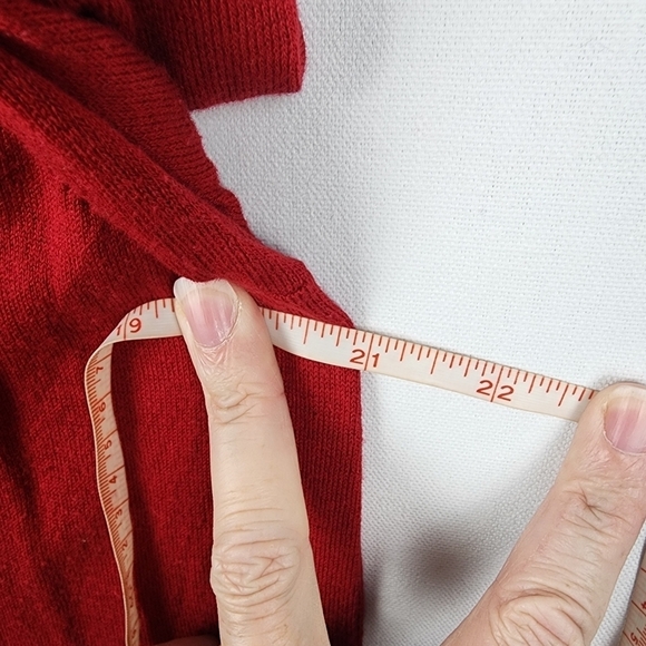 J Jill V-neck Button Up Long Cardigan SIZE Large - Picture 6 of 7